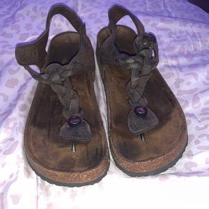 Brown sandals
